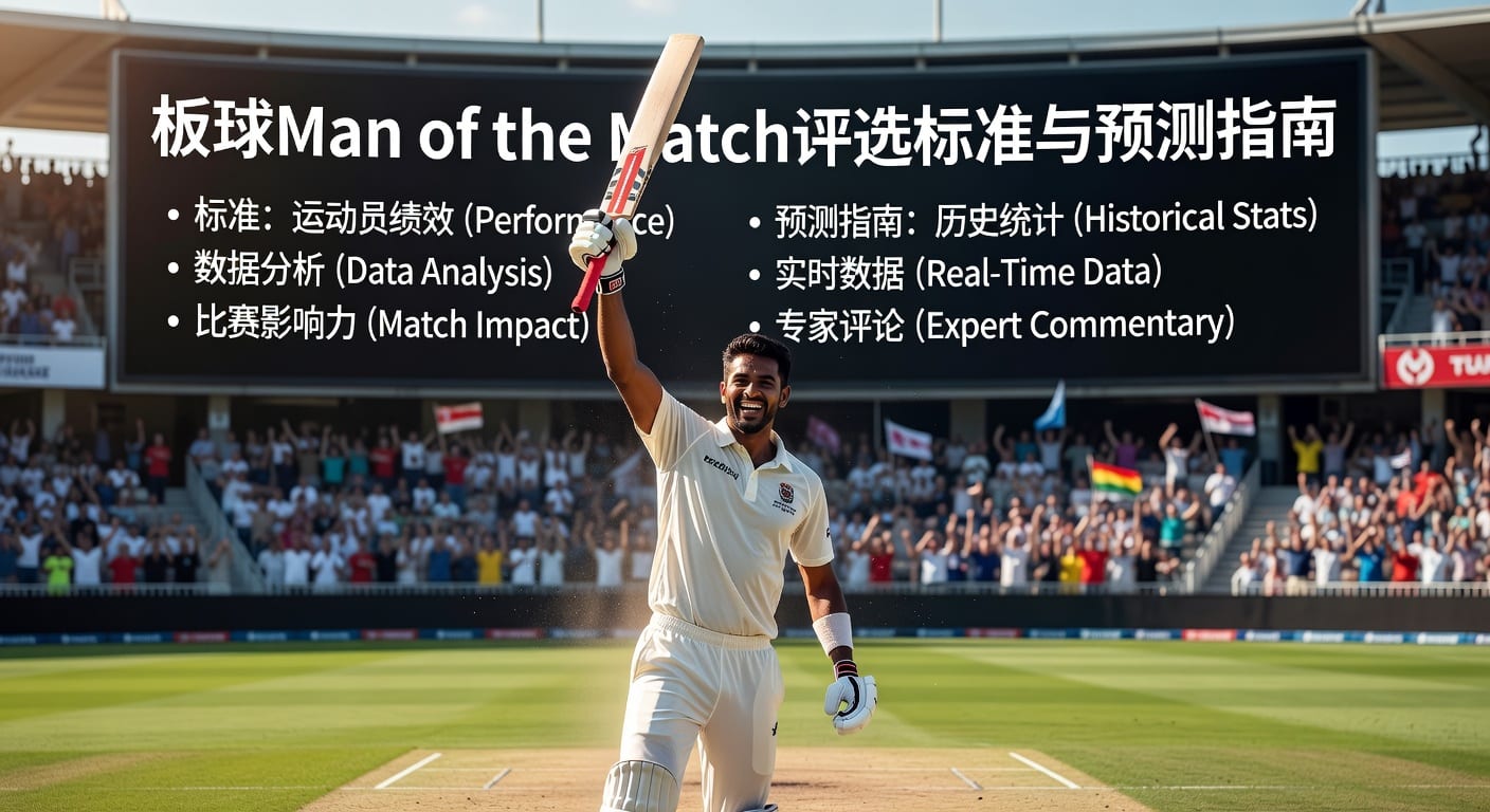 板球Man of the Match评选标准与经典案例