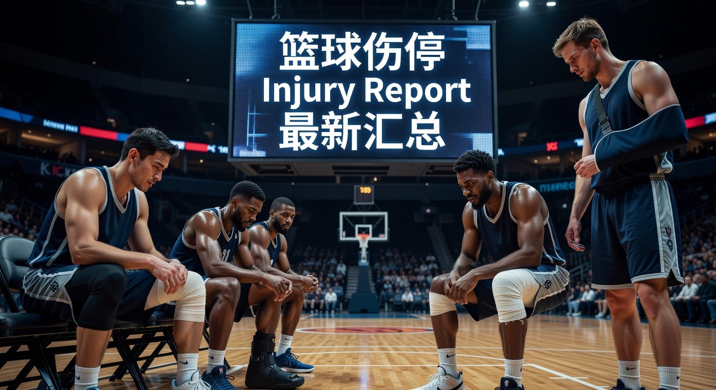 篮球伤停 Injury Report：NBA最新球员伤病汇总