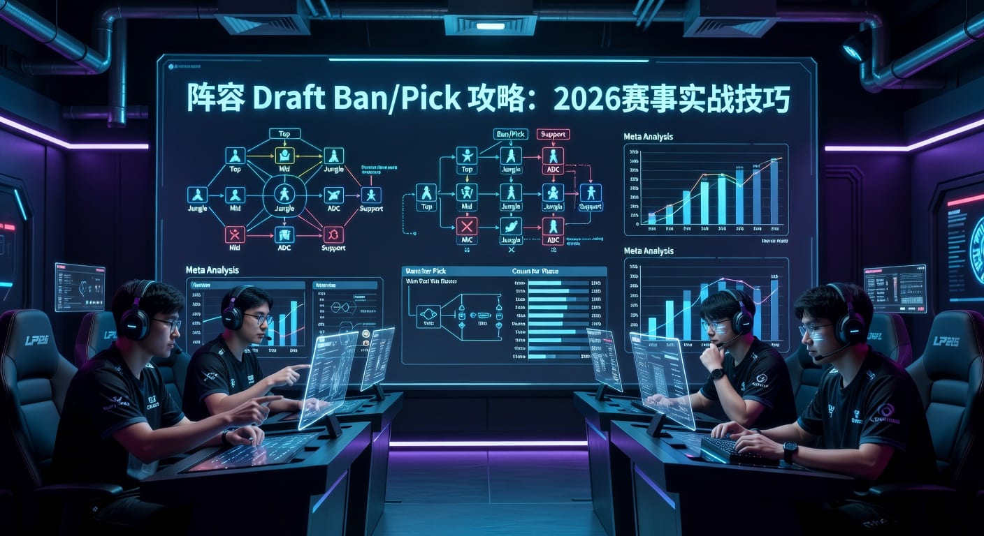 阵容 Draft Ban/Pick 攻略：选人阶段占据优势技巧
