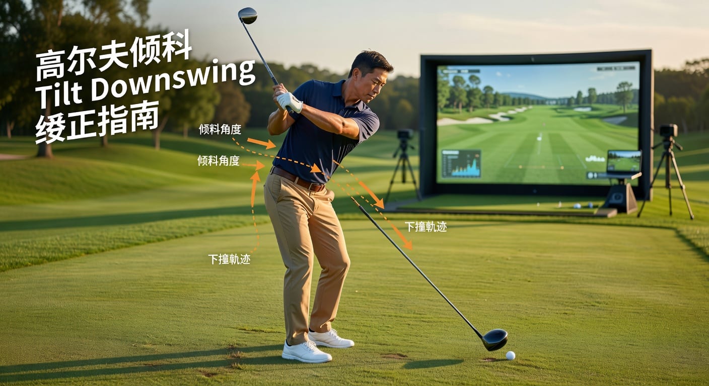 倾斜 Tilt Downswing 高尔夫下挥杆问题解析
