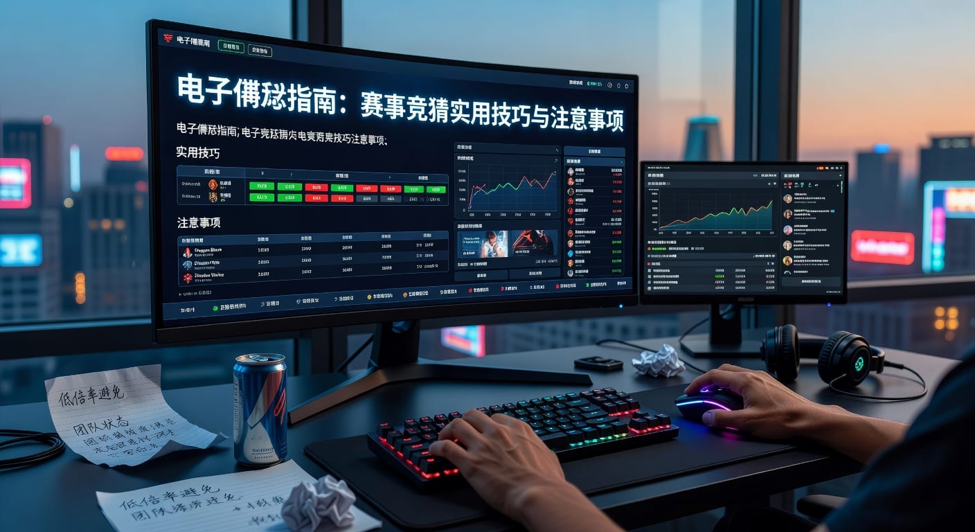 电子博彩指南：赛事竞猜技巧