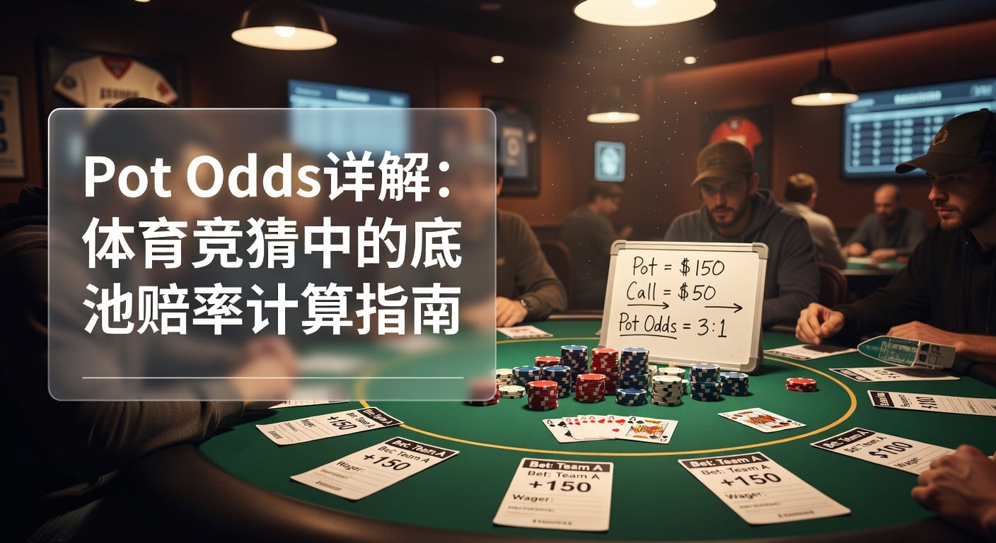 Pot Odds 是什么？体育竞猜底池赔率计算方法