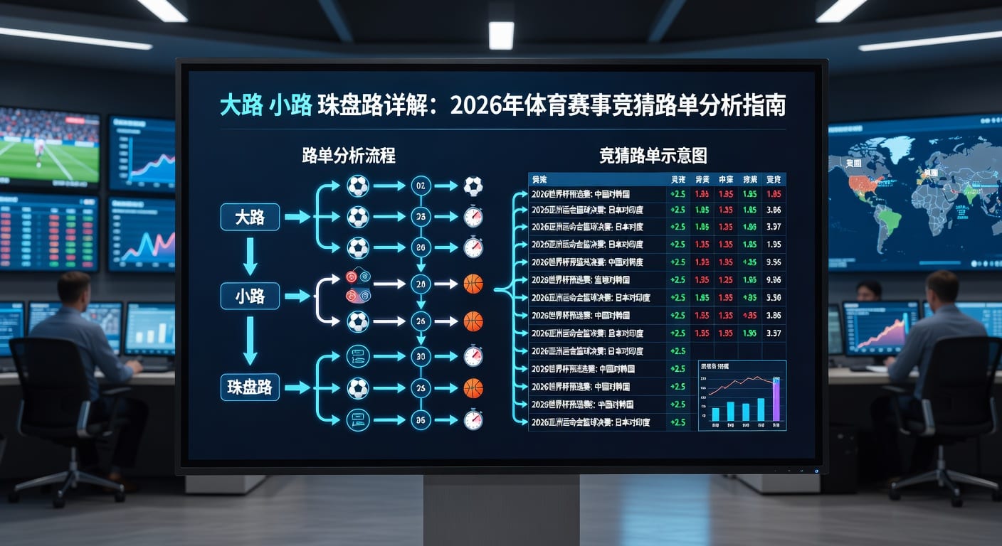大路详解：体育竞猜趋势分析技巧