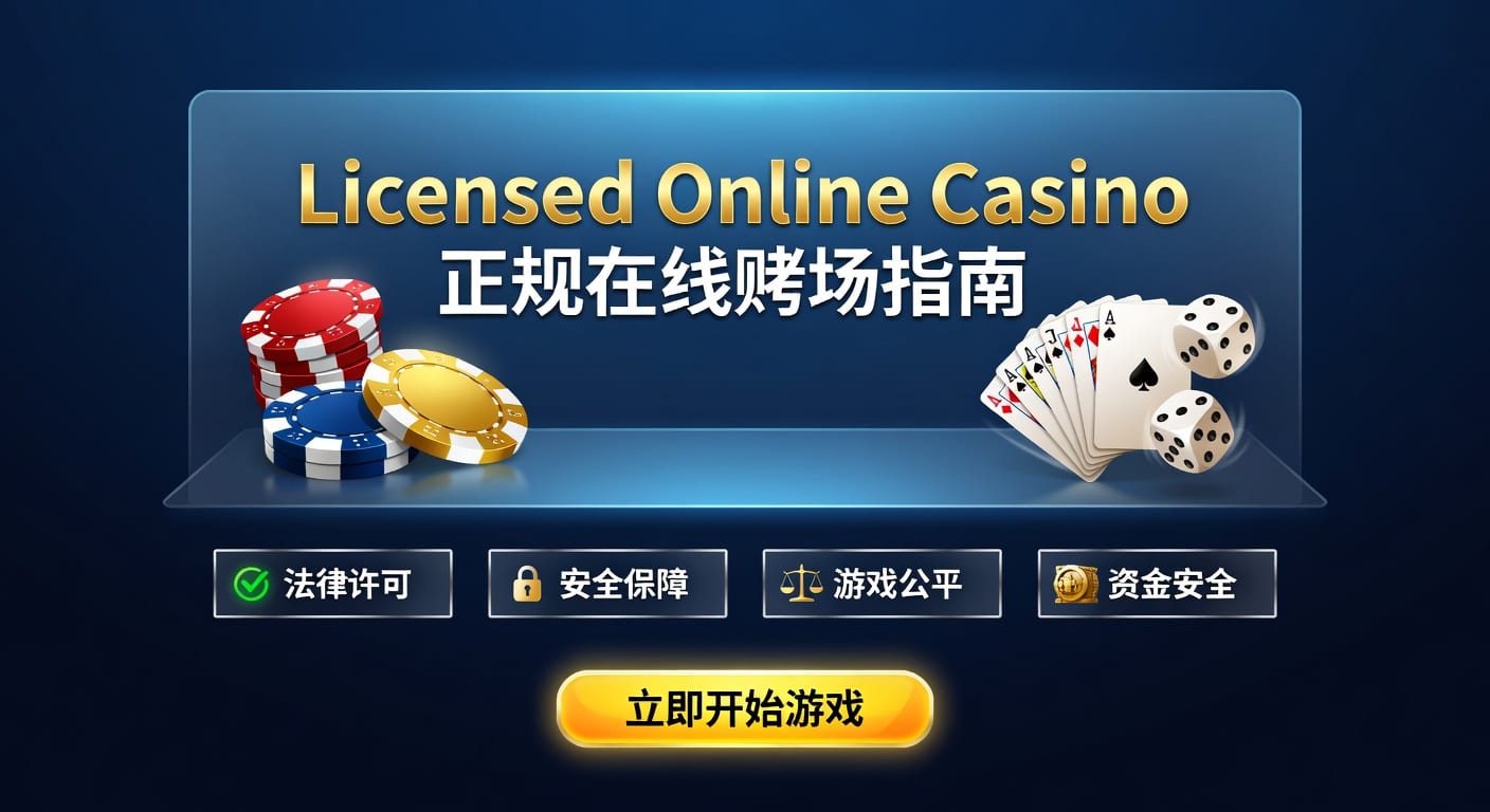 正规在线赌场 licensed online casino 指南