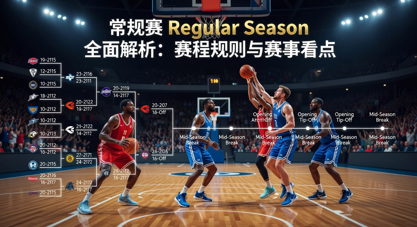 常规赛 regular season 2024赛程分析与球队排名