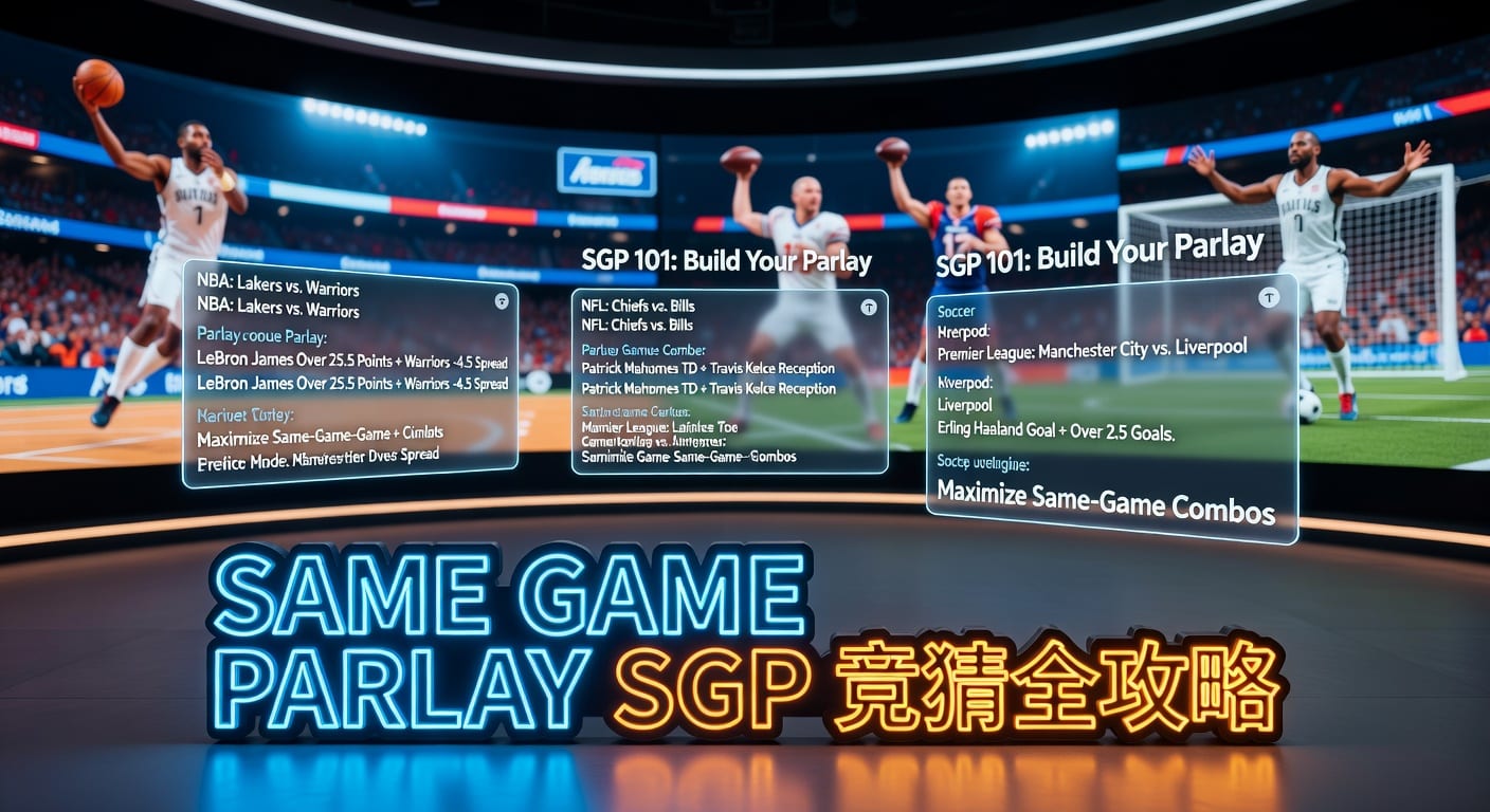 Same Game Parlay SGP 赛事竞猜指南