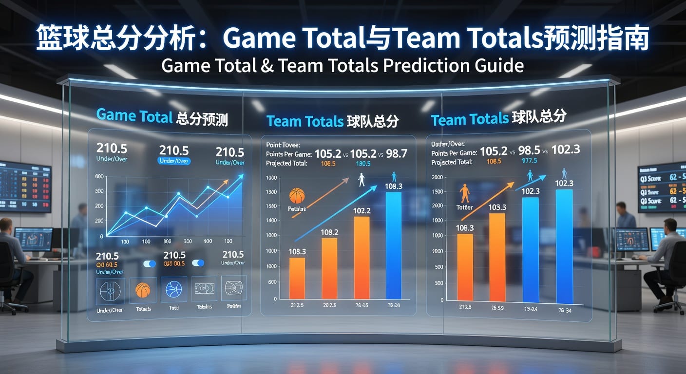 篮球总分 Game Total Team Totals 预测分析