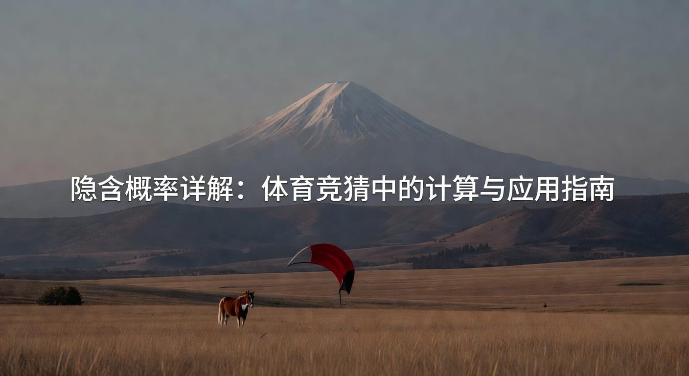 隐含概率详解：体育赛事竞猜必备计算方法